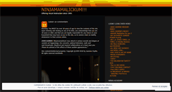 Desktop Screenshot of ninjamamalickum.com